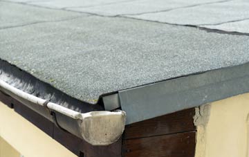 repair or replace Porth Navas flat roofing?